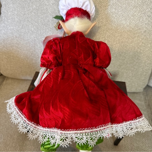 Ralph Lauren Style Christmas Elf Fairy Shelf Sitter 30” NWT Martha Stewart - Picture 11 of 12